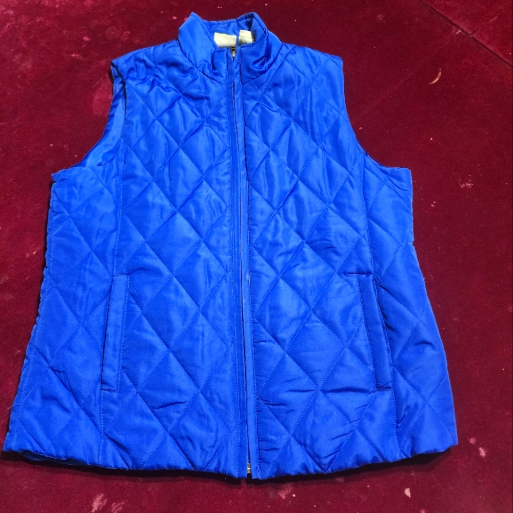 Mountain Lake Blue Vest Jacket